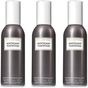Bath & Body Works Mahogany Teakwood Room Spray - Lot of 3