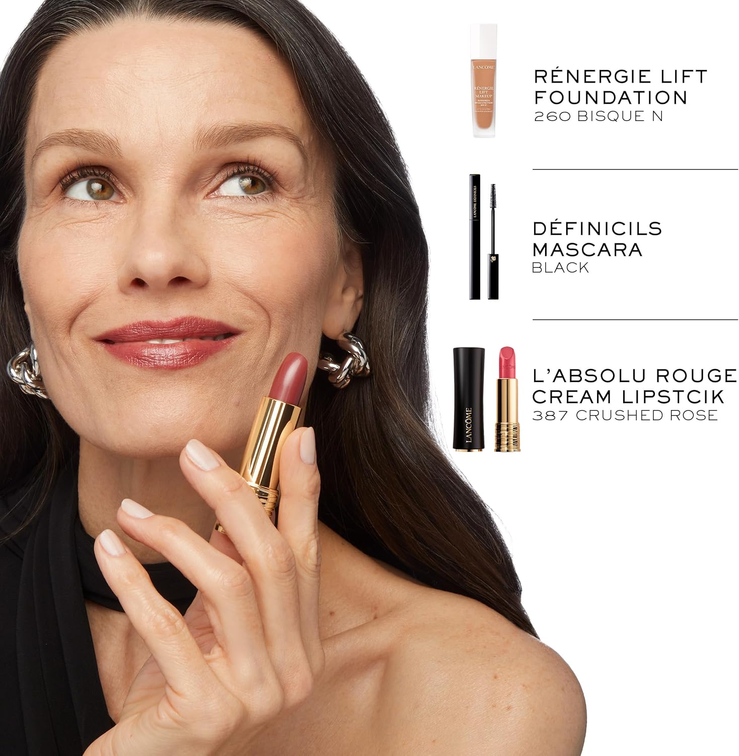 Lancôme L'Absolu Rouge Hydrating Cream Lipstick - Smudge-Resistant & Luminous Finish - Up To 18HR Comfort - Image 11